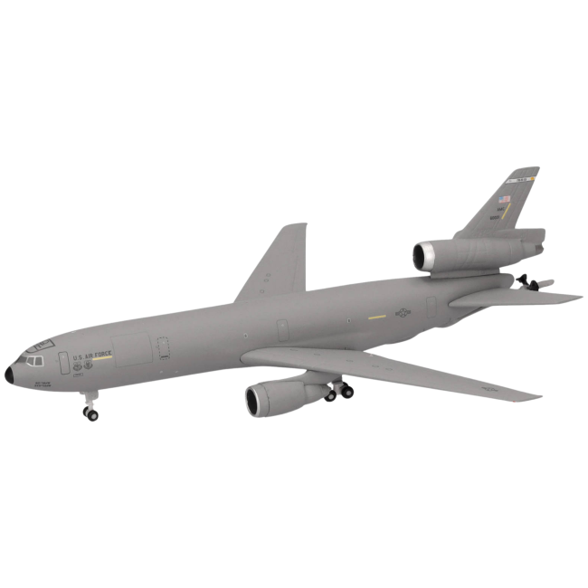 Herpa Wings U.S. Air Force McDonnell Douglas KC-10 Extender 60th AMW Travis Air Base Farewell Edition - 86-0031 (1:500)